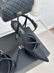 Chanel Strappy Black Heel 10cm - 3