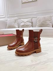 Christian Louboutin CL Brown Chelsea Boot - 4