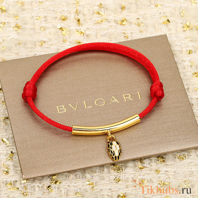 Bvlgari Red Bracelet - 1