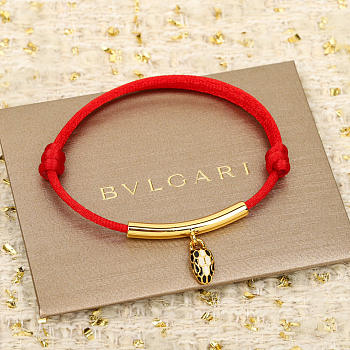 Bvlgari Red Bracelet