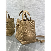 Dior Medium Toujours Vertical Tote Bag Tan 20x22x18.5cm - 2