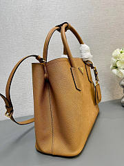 Prada Medium Saffiano Leather Caramel Bag 33x25x14.5cm - 3