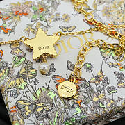 Dior Star Necklace With Pearl In Gold - 2