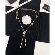 Chanel Long Necklace Gold 02 - 1