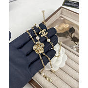 Chanel Long Necklace Gold 02 - 4