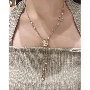 Chanel Long Necklace Gold 02 - 3