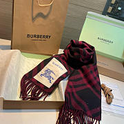 Burberry Classic Check Cashmere Scarf 192x32cm - 1