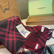 Burberry Classic Check Cashmere Scarf 192x32cm - 2