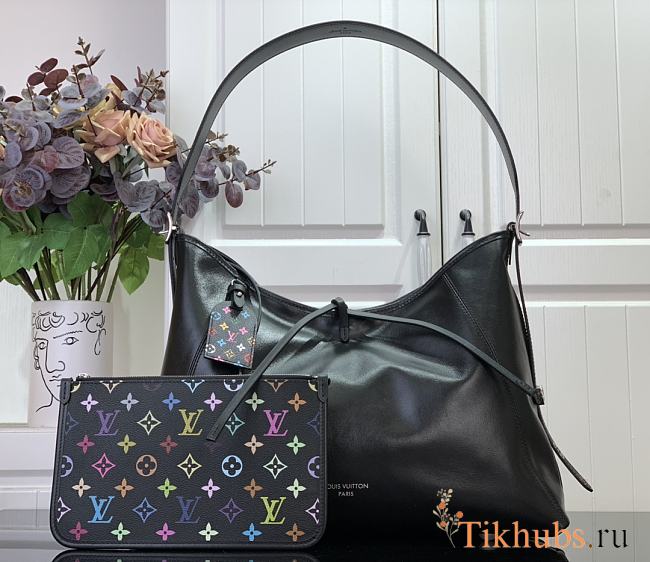 Louis Vuitton LV x TM Carryall Bag Black 39x30x15cm - 1