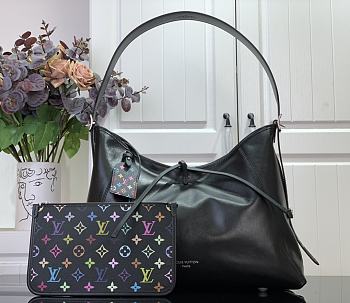 Louis Vuitton LV x TM Carryall Bag Black 39x30x15cm