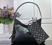 Louis Vuitton LV x TM Carryall Bag Black 39x30x15cm - 4