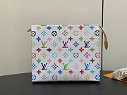 Louis Vuitton LV x TM Toiletry Pouch White Multicolored 25x20x5.5cm - 1