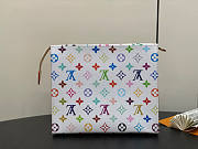 Louis Vuitton LV x TM Toiletry Pouch White Multicolored 25x20x5.5cm - 4