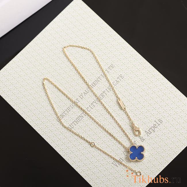 Van Cleef Arpels Necklace VCA Jewelry Blue - 1