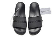 Balenciaga Black Slides - 2
