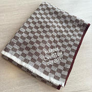 Louis Vuitton LV Monogram Scarf Brown 180x30cm - 2