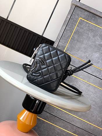 Chanel Mini Black Bag 13x15x3.5cm