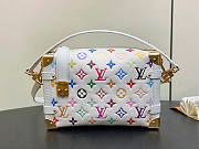 Louis Vuitton LV x TM Side Trunk MM White 23.5x16x8.5cm - 1