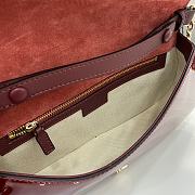 Gucci Blondie Small Shoulder Bag Red Patent 29.5x12.5x7cm - 2