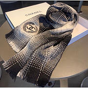 Chanel Classic Cashmere Scarf 200x50cm - 1