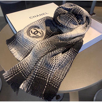 Chanel Classic Cashmere Scarf 200x50cm