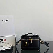 Celine Vanity Case Black Bag 18x12x18cm - 1