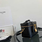 Celine Vanity Case Black Bag 18x12x18cm - 6