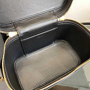 Celine Vanity Case Black Bag 18x12x18cm - 2