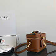 Celine Vanity Case Brown Bag 18x12x18cm - 6