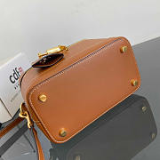 Celine Vanity Case Brown Bag 18x12x18cm - 5