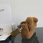 Fendi Teddy Bear Baguette bag 27x6x15cm - 6