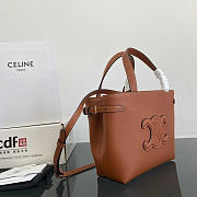 Celine Cabas Anais Brown Bag 20.5x9x19cm - 4