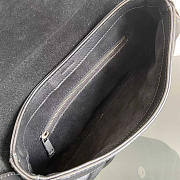 Celine Teen Polly Supple Black Calfskin 29.5x14.5x3cm - 3