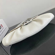 Celine Teen Polly Supple White Calfskin 29.5x14.5x3cm - 5