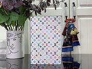 Louis Vuitton LV x TM Multicolore Notebook Cover MM 14x22.5x2cm - 1