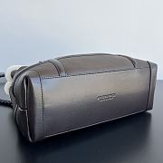 Bottega Veneta Andiamo Medium Leather Shearling Top Handle Bag - 4