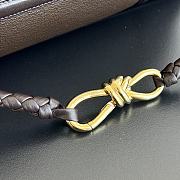 Bottega Veneta Andiamo Medium Leather Shearling Top Handle Bag - 2