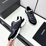 Chanel Navy Blue Black Sneaker - 3