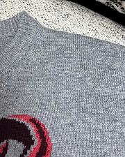 Gucci Wool Cashmere Sweater With Intarsia - 4