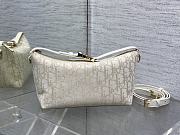 Dior Medium DiorTravel Nomad Pouch Oblique Jacquard 22x13x9.5cm - 1