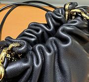 Loewe Mini Flamenco Clutch Bag Black 23x5.5x17cm - 2