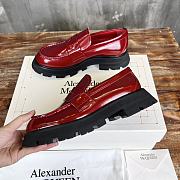 Alexander McQueen Wander Red Loafer - 2