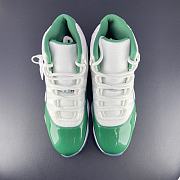 Air Jordan 11 Retro White And Green Sneaker - 2