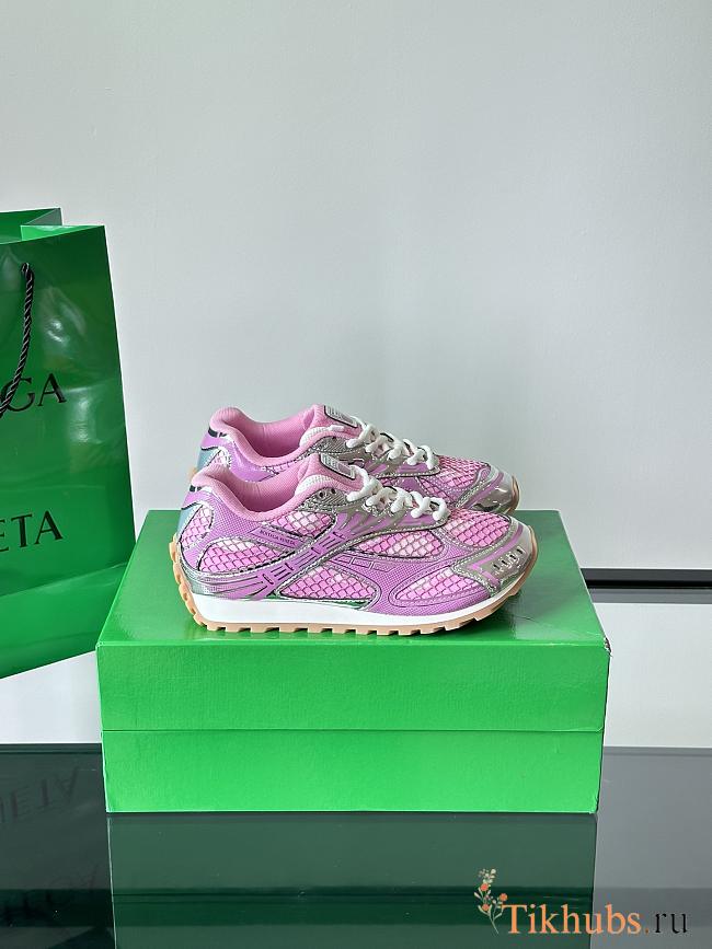 Bottega Veneta Orbit Sneaker Pink - 1