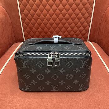 Louis Vuitton LV Toiletry Bag Monogram Black 24x13x13cm