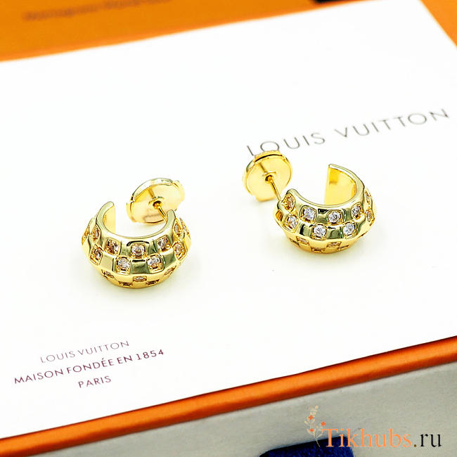 Louis Vuitton LV Le Damier de Earrings - 1