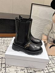 Dior D-Quest Ankle Boot Black Calfskin - 1