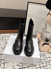 Dior D-Quest Ankle Boot Black Calfskin - 3