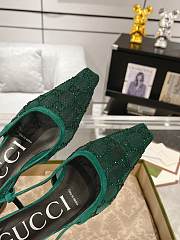 Gucci Green Flat - 4