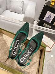 Gucci Green Flat - 3